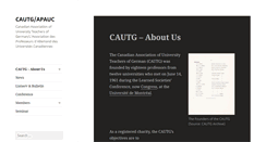 Desktop Screenshot of cautg.org