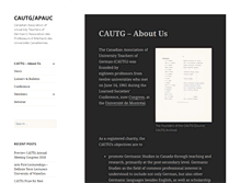 Tablet Screenshot of cautg.org